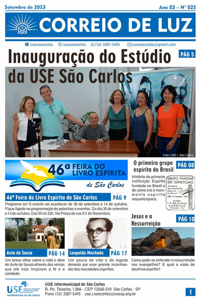 Jornal Correio de Luz – Ano 03 – Nº 25 – setembro de 2023