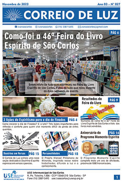 Jornal Correio de Luz – Ano 03 – Nº 27 – novembro de 2023