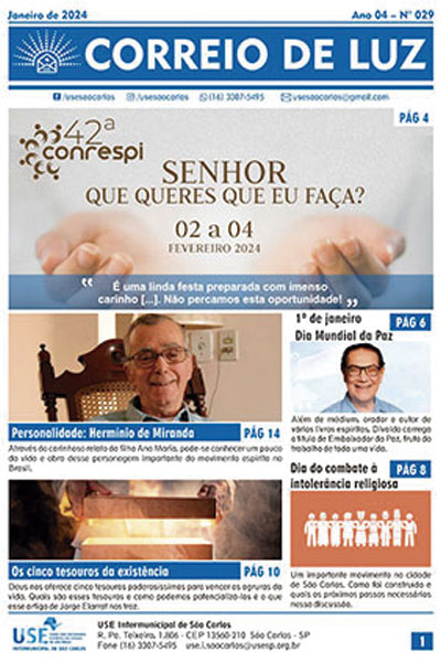 Jornal Correio de Luz – Ano 04 – Nº 29 – janeiro de 2024