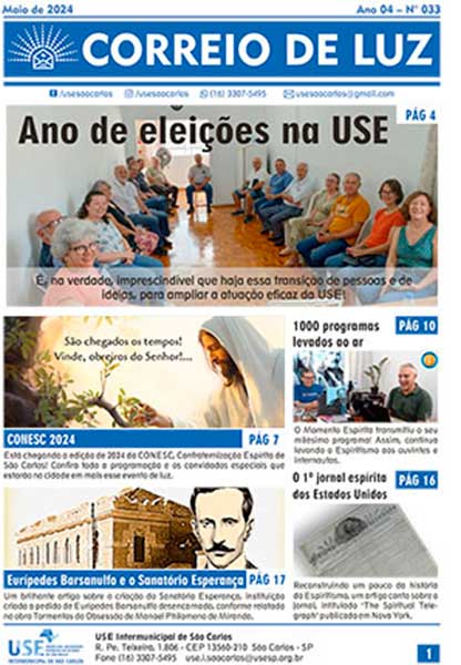 Jornal Correio de Luz – Ano 04 – Nº 33 – maio de 2024