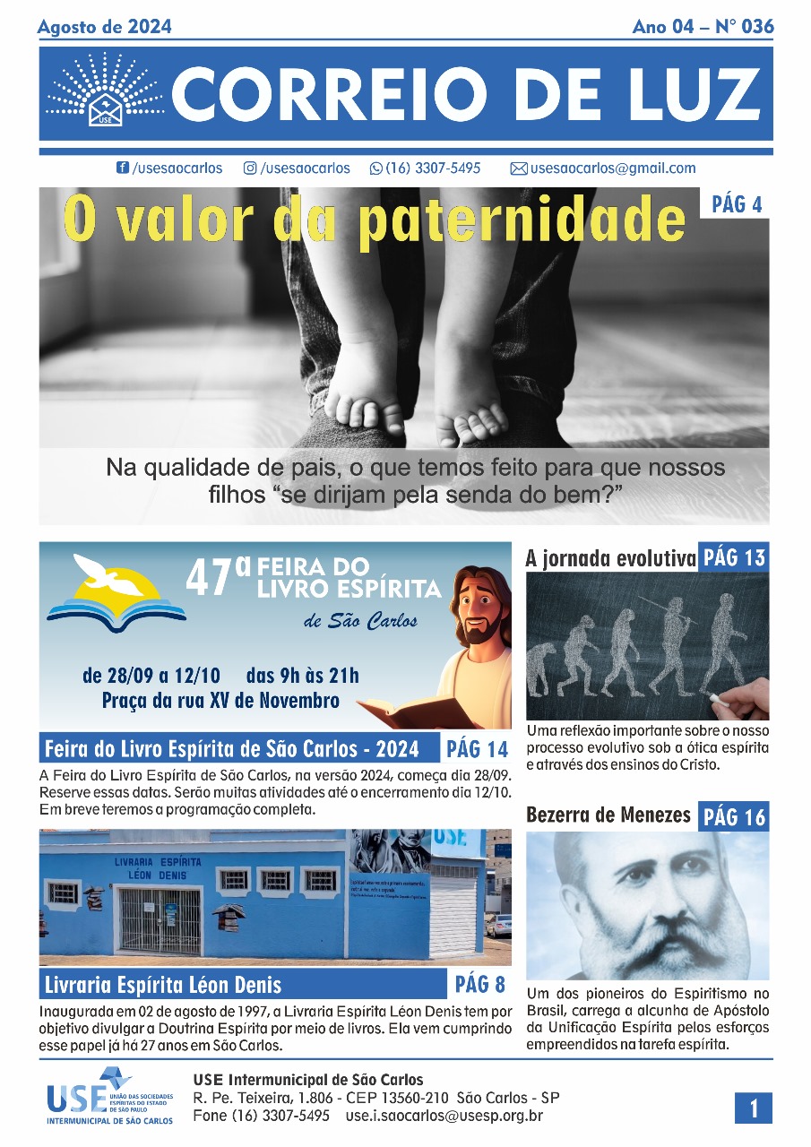 Jornal Correio de Luz – Ano 04 – Nº 36 – agosto de 2024