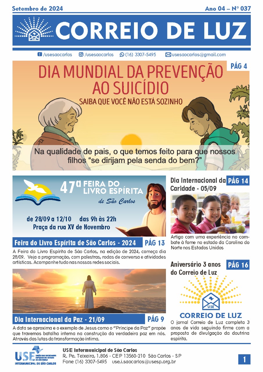 Jornal Correio de Luz - Ano 04 - Nº 37- setembro de 2024