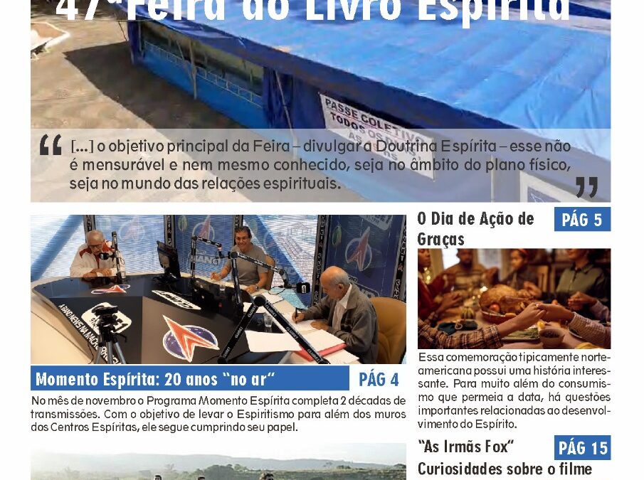 Jornal Correio de Luz – Ano 04 – Nº 39 – novembro de 2024