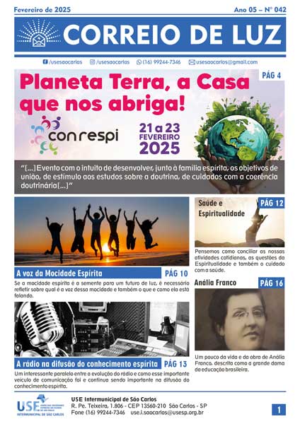 Jornal Correio de Luz - Ano 05 - Nº 42 - fevereiro de 2025