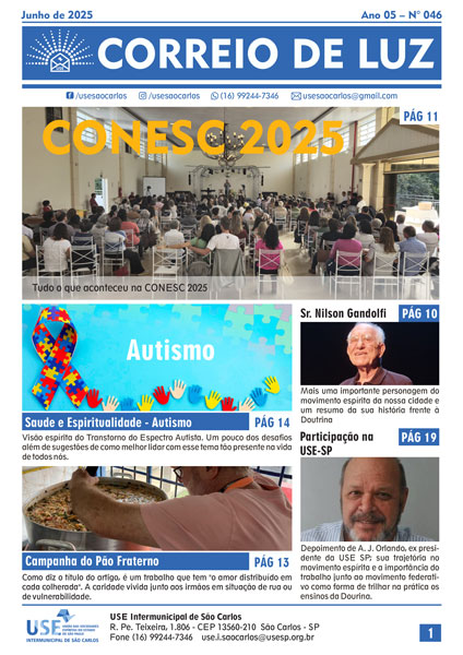 Jornal Correio de Luz - Ano 05 - Nº 46 - junho de 2025