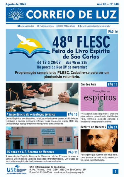 Jornal Correio de Luz - Ano 05 - Nº 48 - agosto de 2025