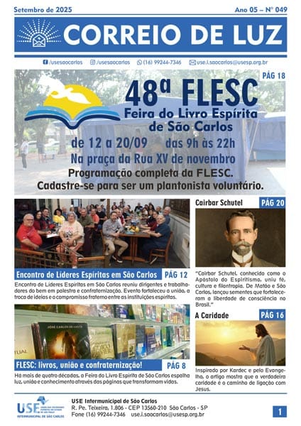 Jornal Correio de Luz - Ano 05 - Nº 49 - setembro de 2025
