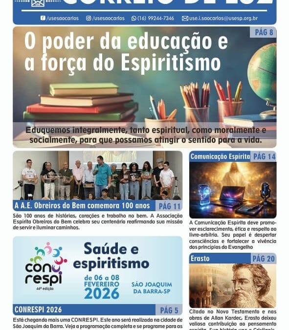 Jornal Correio de Luz – Ano 06 – Nº 54 – fevereiro de 2026