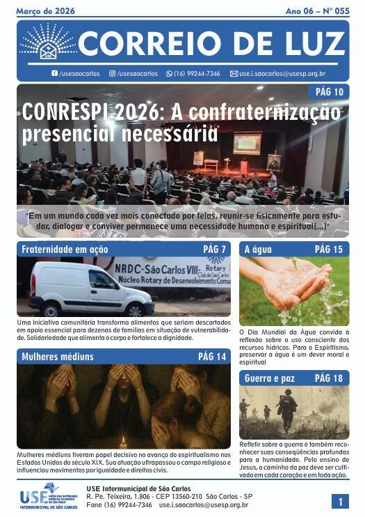 Jornal Correio de Luz - Ano 06 - Nº 55 - março de 2026