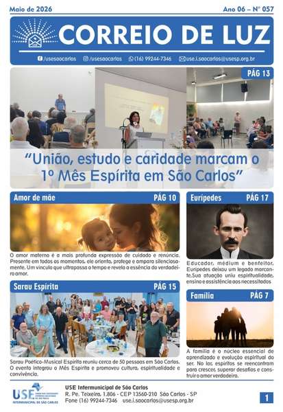 Jornal Correio de Luz - Ano 06 - Nº 57 - maio de 2026