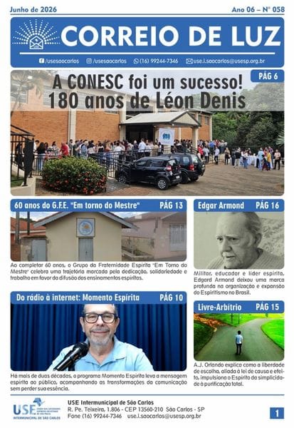 Jornal Correio de Luz - Ano 06 - Nº 58 - junho de 2026