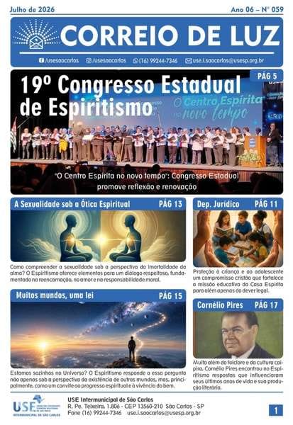 Jornal Correio de Luz - Ano 06 - Nº 59 - julho de 2026